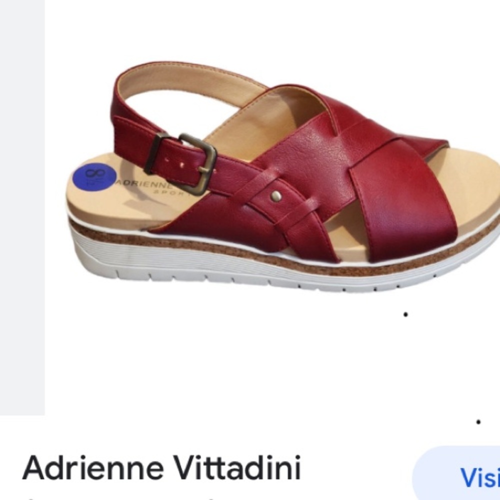 Ladies size 9 Adrienne Vittadini sport sandals